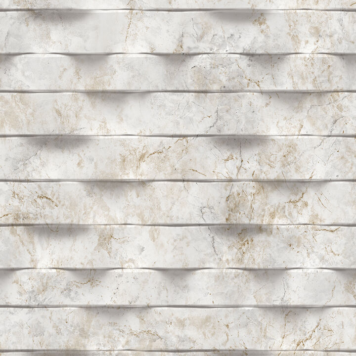Wavy Marble Stripe Wallpaper