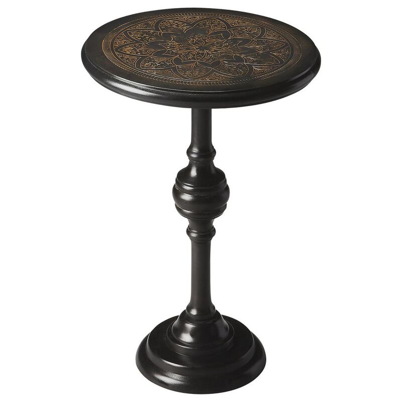 Butler Specialty Selma Metal Side Table, Black
