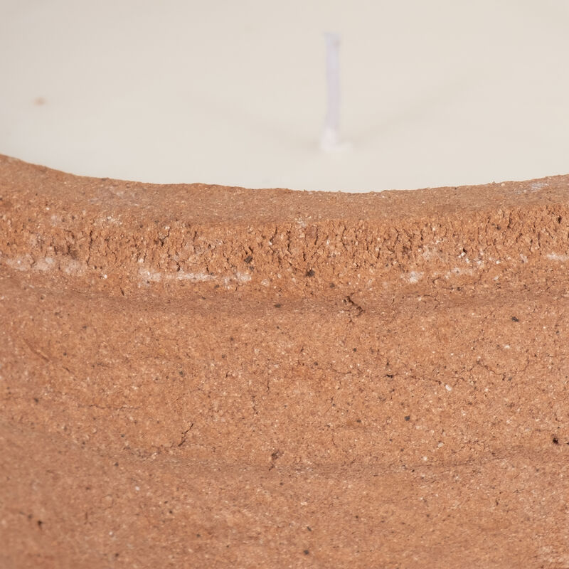 6" 14 Oz Santal & Spruce Bowl Candle, Terracotta image number 4