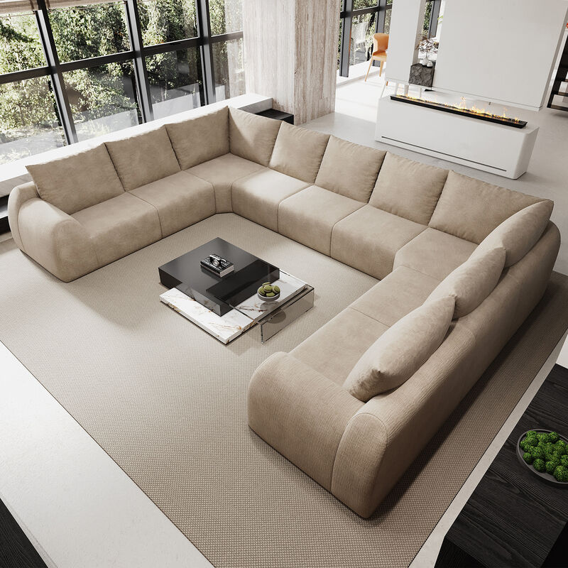 Scug Oversized U Shape Modular Sofa image number 2