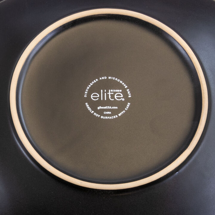 Soho Lounge 16 pc Dinnerware, Taupe Square Shape (Service for 4)