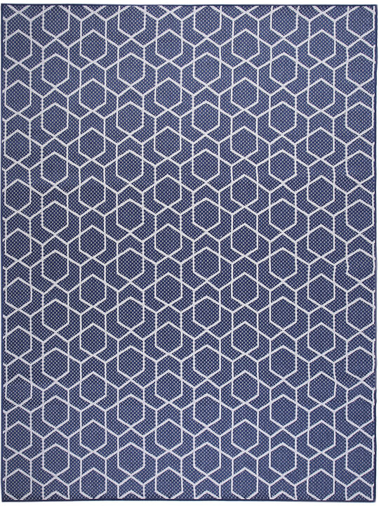 Horizon Indoor/Outdoor HOZ01 Navy 9' x 12' Rug