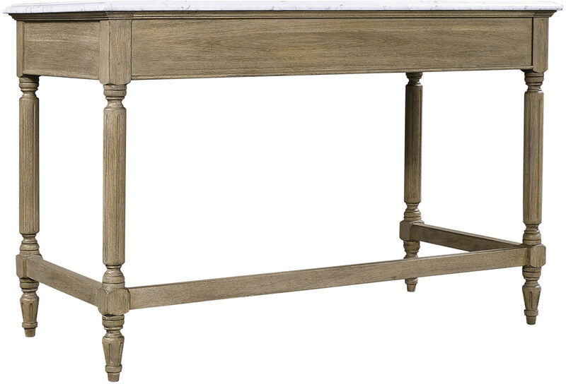 Provence Writing Desk with Marble Top