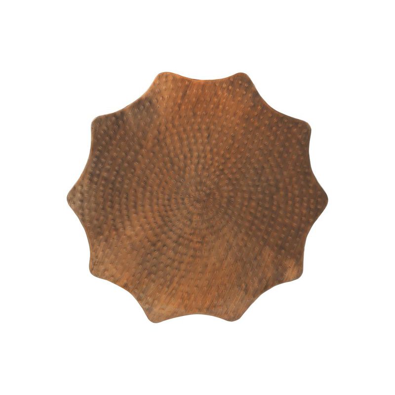 Accent Table, Drum, Side, End, Nightstand, Lamp, Living Room, Bedroom, Copper