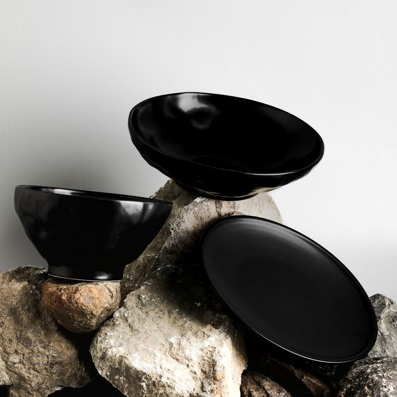 Stone by Mercer Project NENDO Stoneware 32 Piece Dinnerware Set