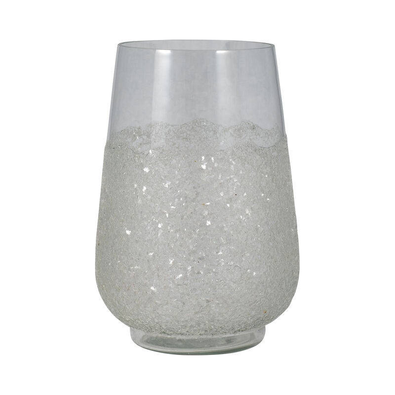 Glass, 10" Sugar Vase, Clear image number 0