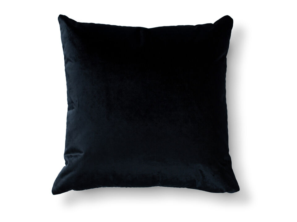 Daring Black Accent Pillow