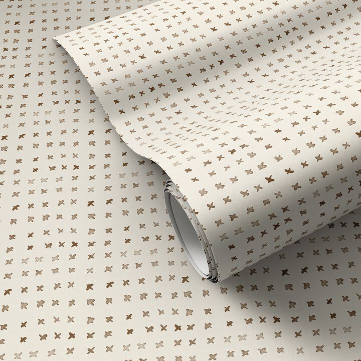 Bisous Wallpaper by Jess Engle - Bisous Terracotta I