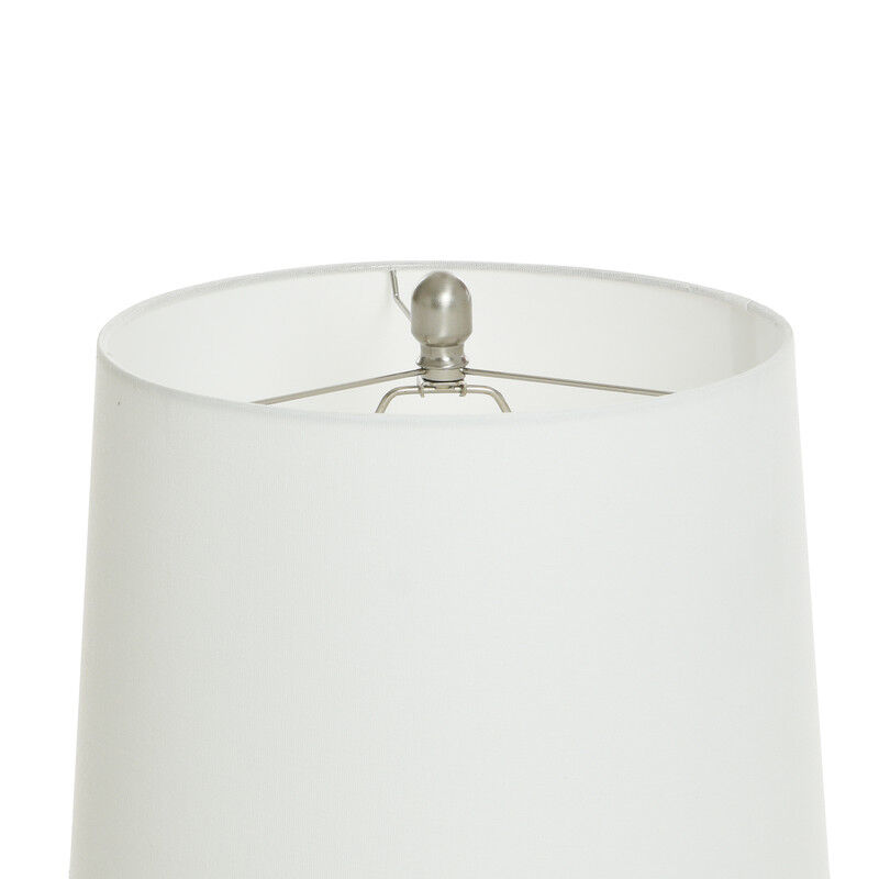 Coastal Sand Ridge Ceramic Lamp