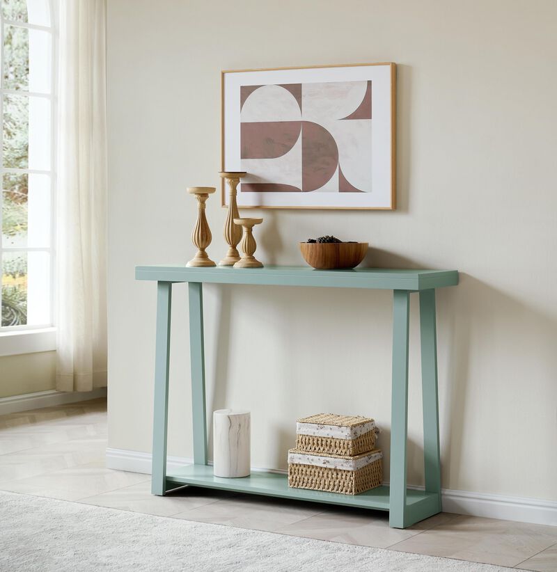 Kings Brand Furniture Emma Narrow Console Table with Lower Shelf Perfect for Sofa Table