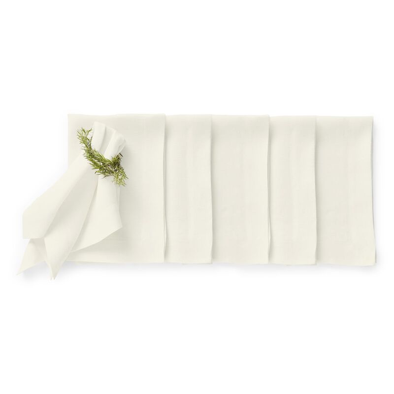 Christmas Linen Dinner Napkins 20 x 20 in Set of 6 - Sonoma, Solino Home