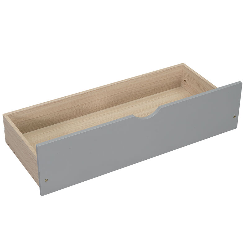 Merax Twin over Full Bunk Bed with Ladder