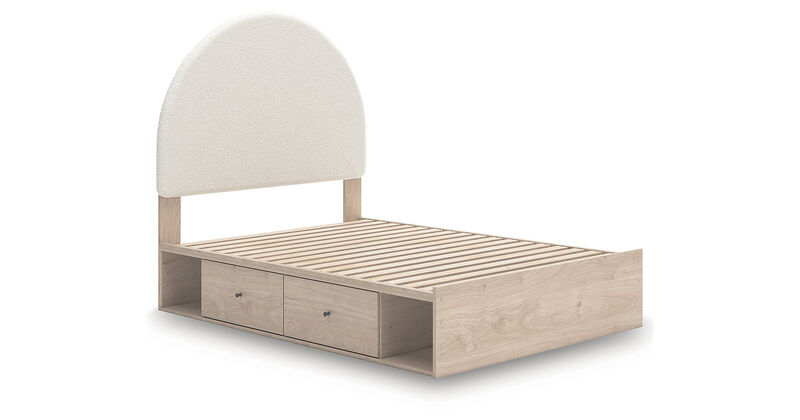 Shapella Full Upholstered Panel Bed with Storage image number 23