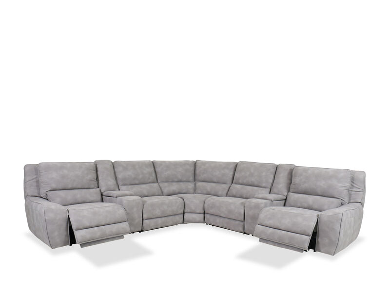 Buffy 7-Piece Sectional in Gray