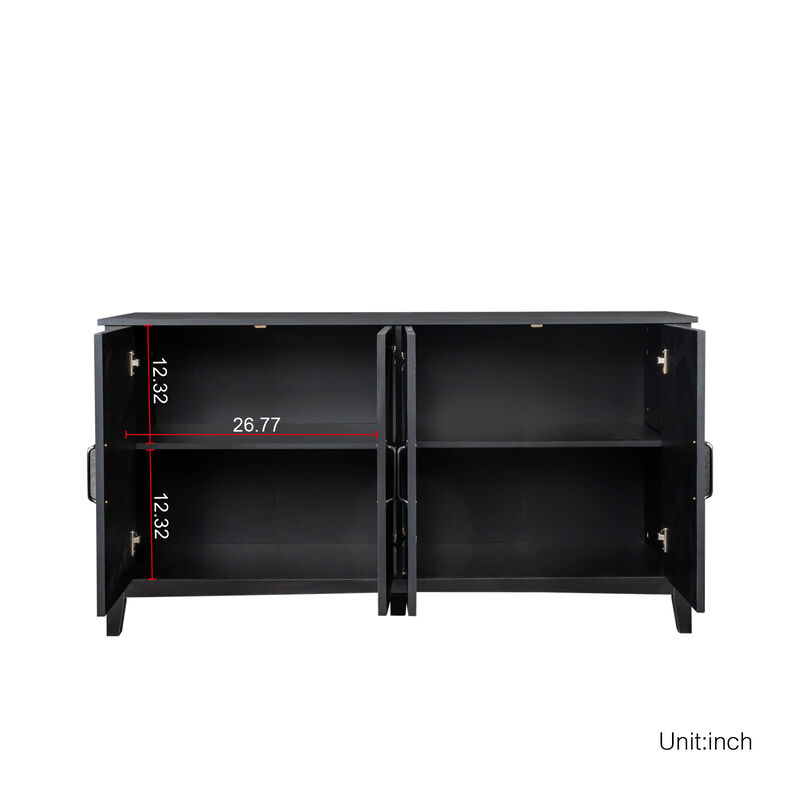 Koksef Sideboard Storage Cabinet image number 4