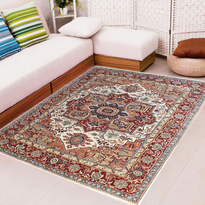 Serapi 630116 Ivory 8' x 10' Rug
