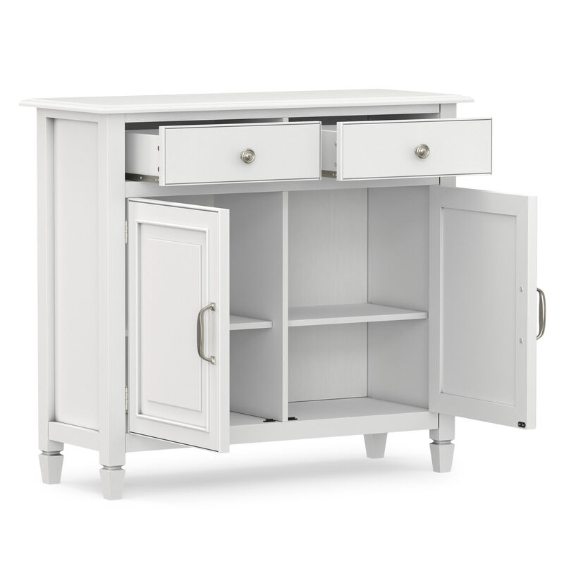 Connaught 40 inch Wide Solid Wood Traditional Entryway Storage Cabinet image number 4
