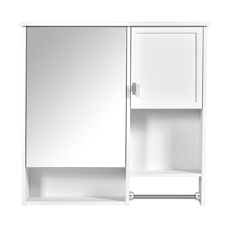 Merax Bathroom Wall Storage Cabinet with Mirror