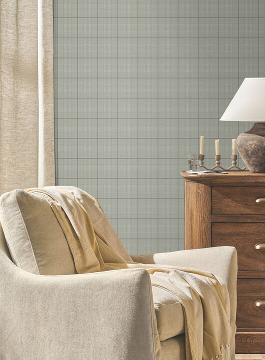 Windsor Grey Wallpaper