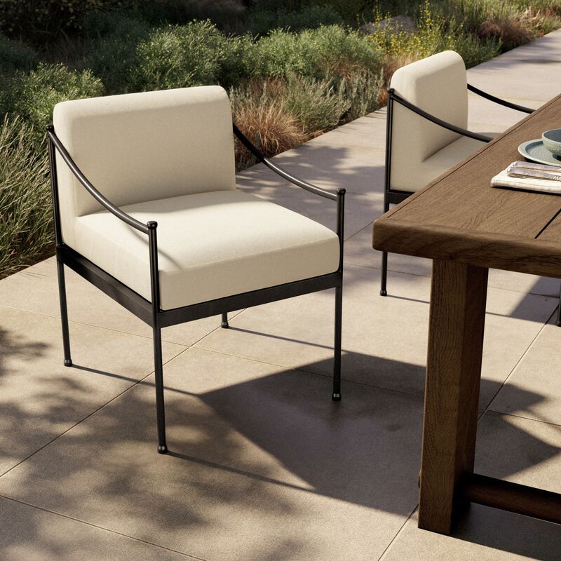 Granger Bombay Flax Outdoor Dining Chair