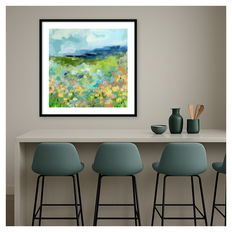 Charmed Meadow II by June Erica Vess Wood Framed Wall Art Print image number 4