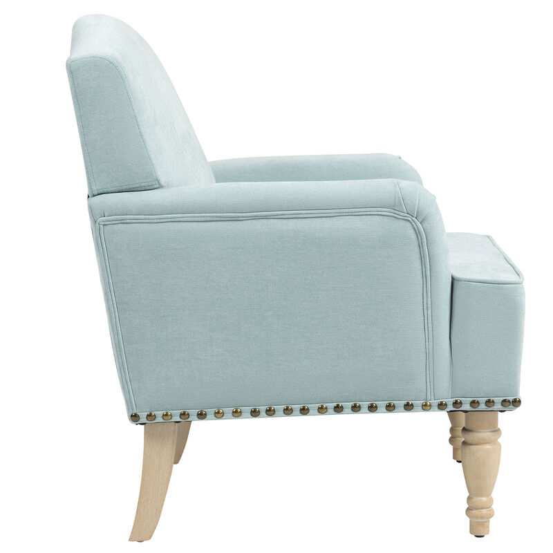 Swamte Comfy Upholstered Accent Chair image number 4