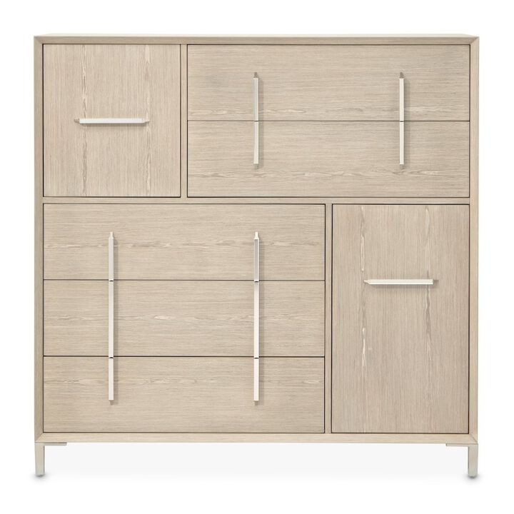 Michael Amini Lotus Bay 5-Drawer Chest - Sand
