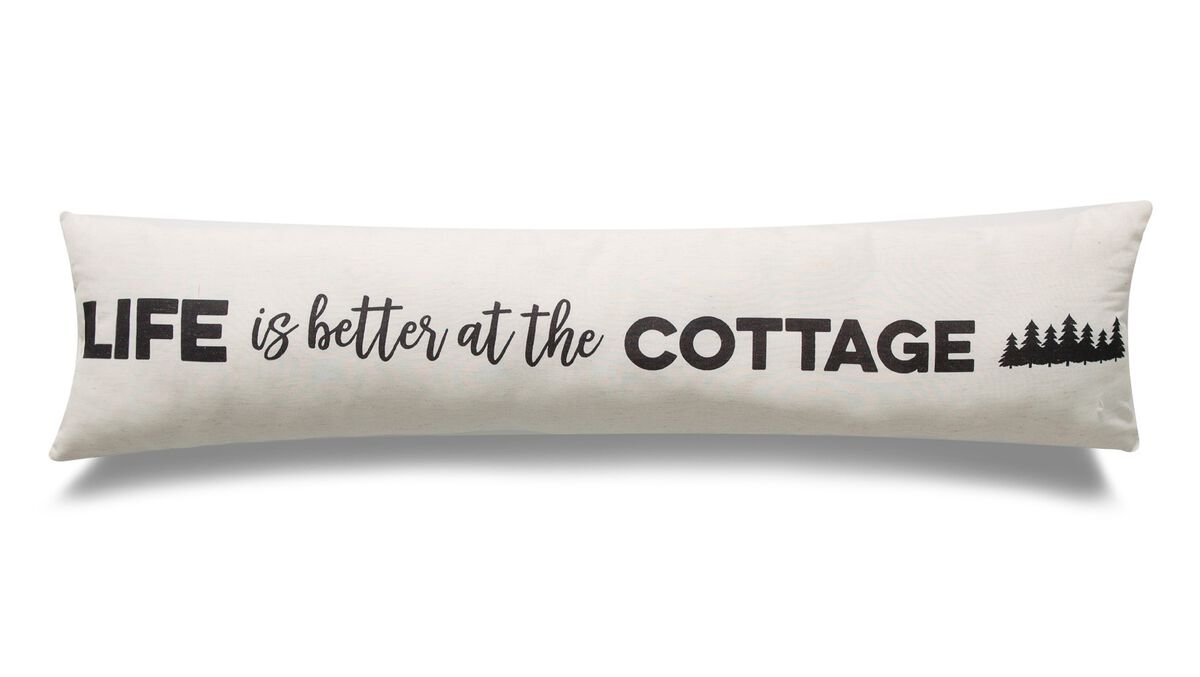 Cottage Icons throw pillow