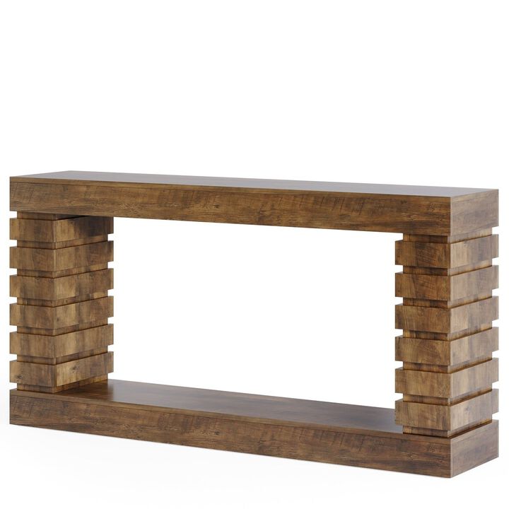 Tribesigns Vintage Wood Console Table
