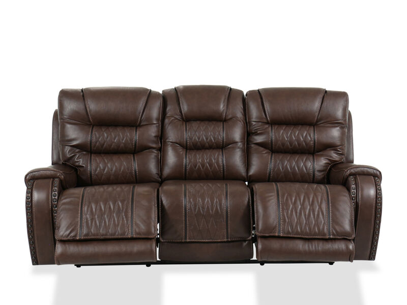 Yosemite Power Leather Reclining Sofa