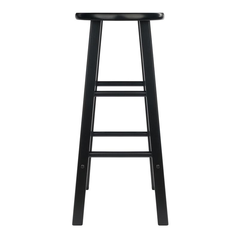 Element Bar Stools, 2-Pc Set, Black