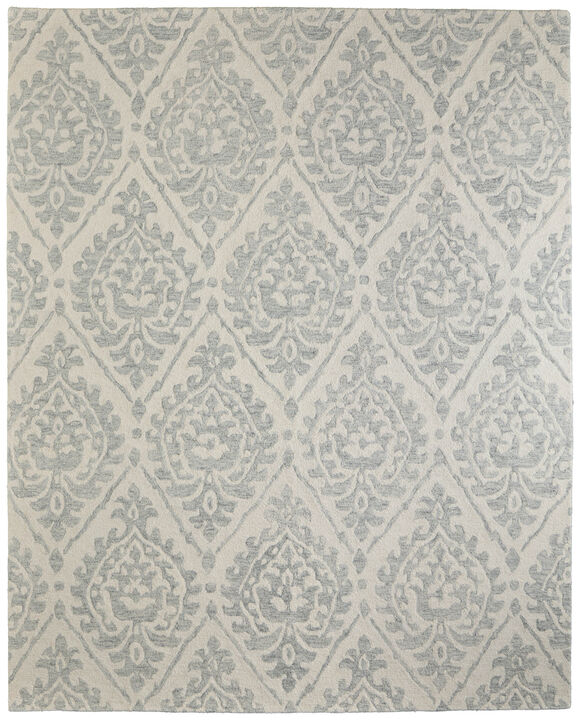 HomeRoots Floral Hand Tufted Area Rug