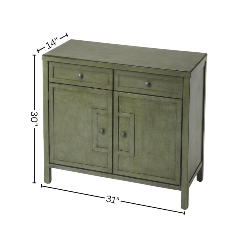 Green Accent Cabinet image number 4