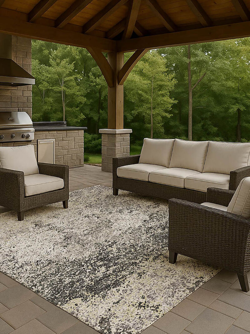 Winslow WL3 Graphite 3' x 5' Rug