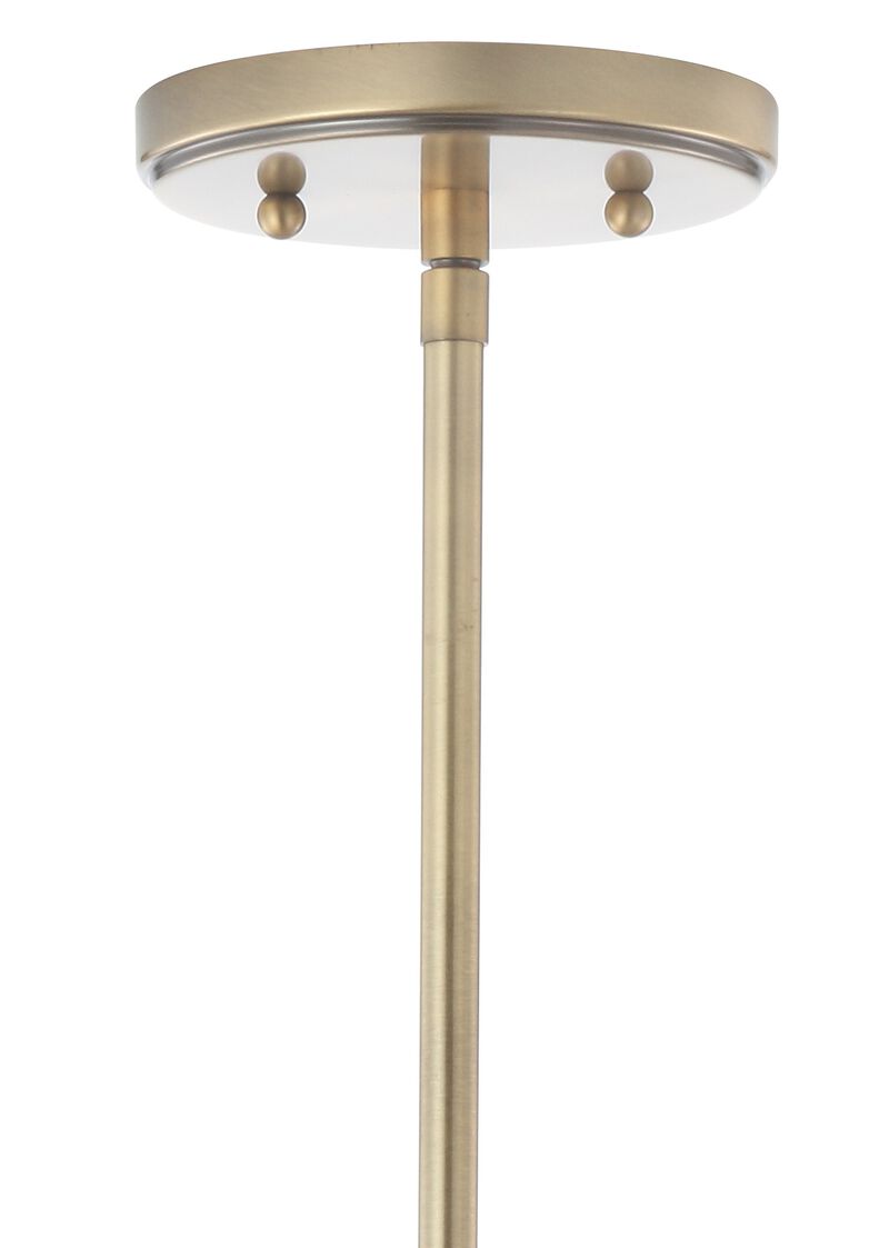 Kurtz Adjustable Drop Metal/Glass LED Pendant