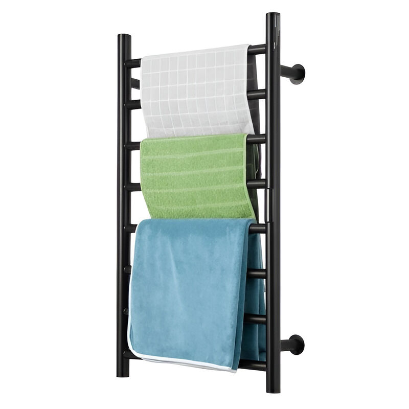 8 Bars Towel Warmer Rack Wall Mounted Heated Towel Rack for Bathroom