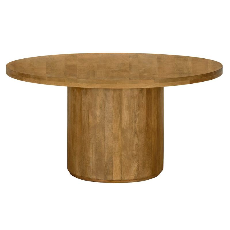 Flagstaff 60 Round Dining Table in Spice Tan