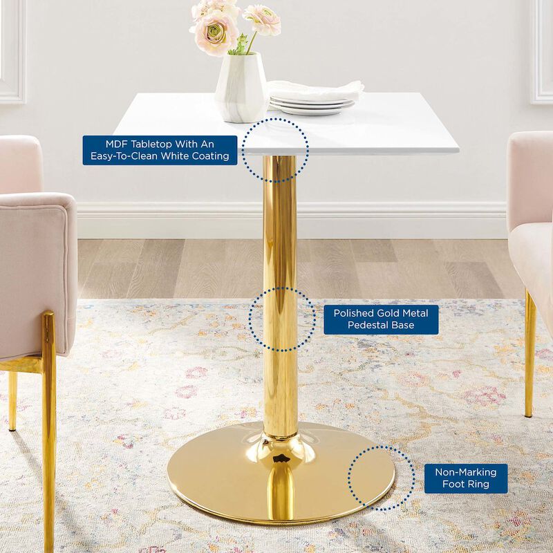 Verne 28" Square Dining Table image number 4