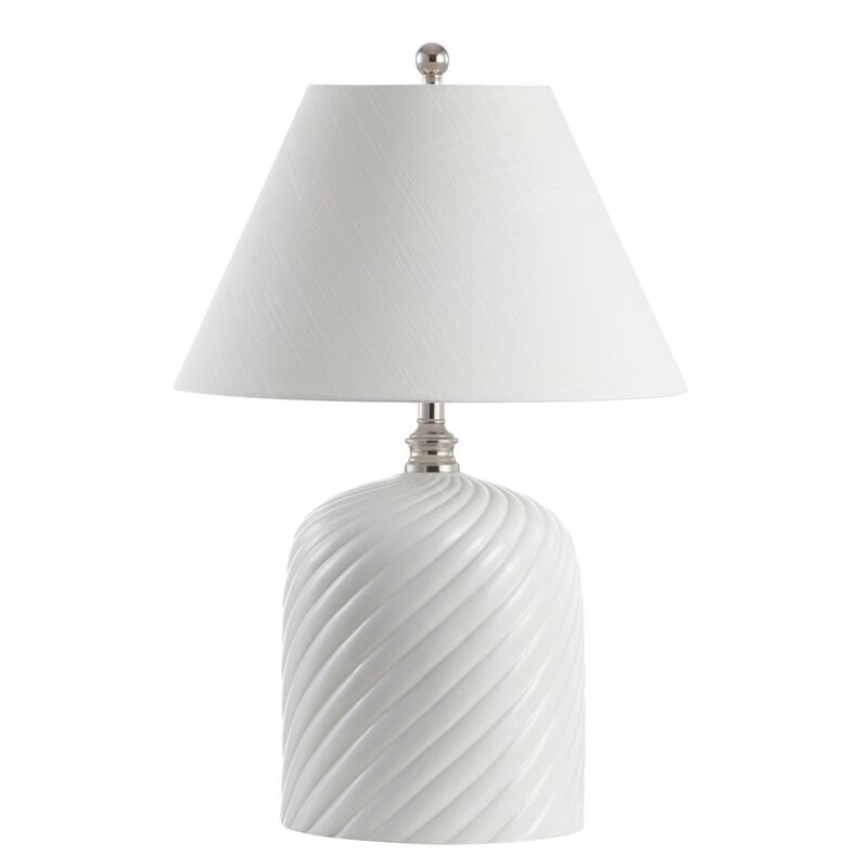 Serge Ceramic Bohemian Glam LED Table Lamp