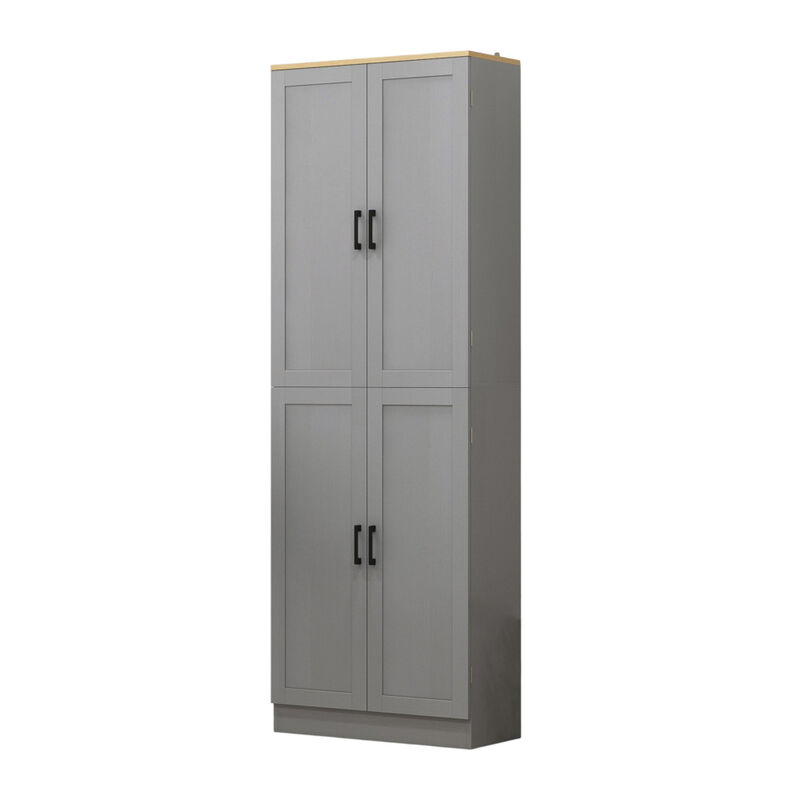 Stylish Wooden Kitchen Cabinet with Ample Storage for Dining Area image number 0