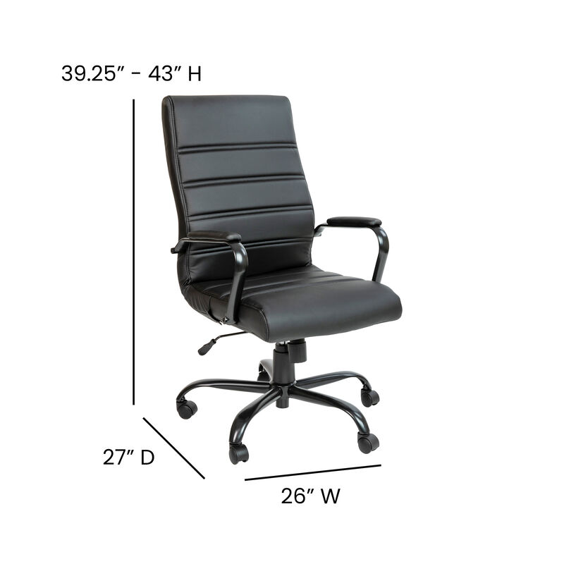 Flash Furniture  High Back  Leather Executive Swivel Chair image number 4