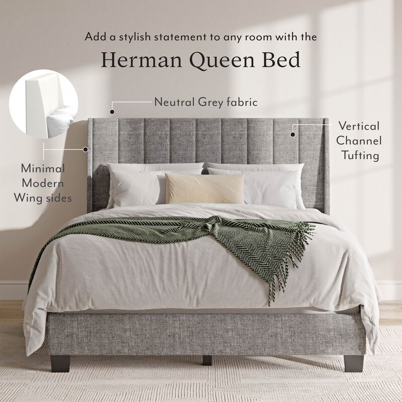Herman Panel Bed Frame