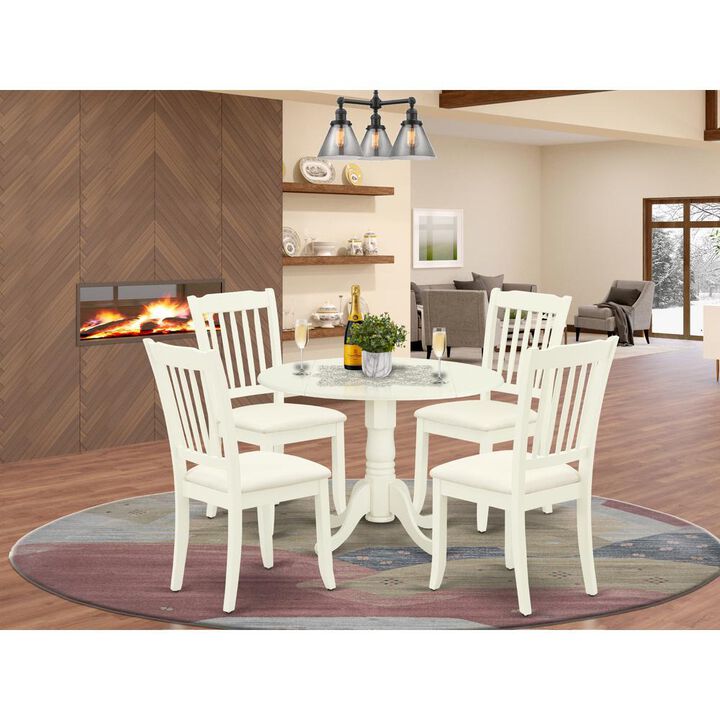 Dining Room Set Linen White