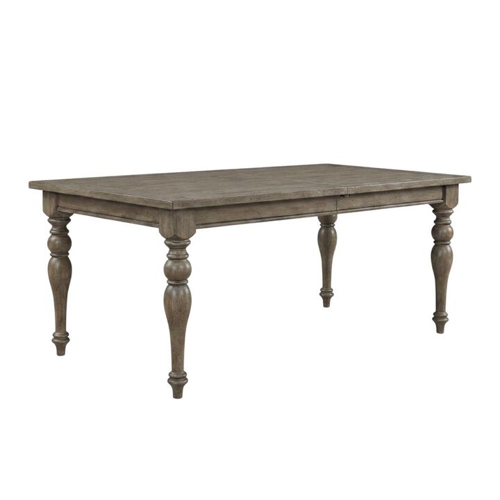 Liberty Furniture Americana Farmhouse Optional 5 Piece Leg Table Set in Dusty Taupe & Black color