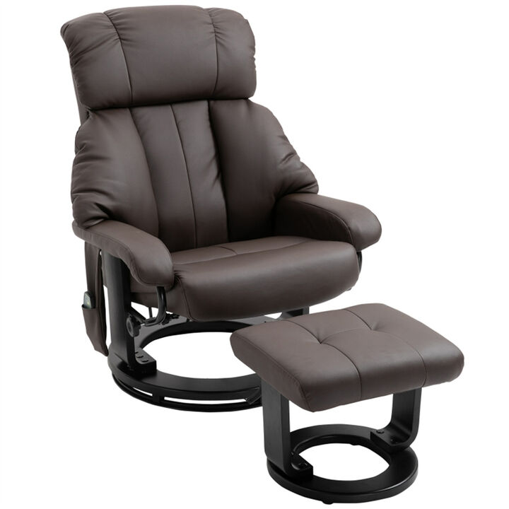 Massage Office Chair with Lumbar Support, Swivel Base, and Smooth Rolling Casters