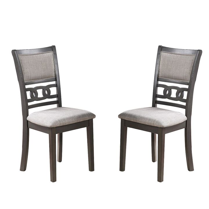 Simple Relax Set of 2 Upholstered Dining Chair