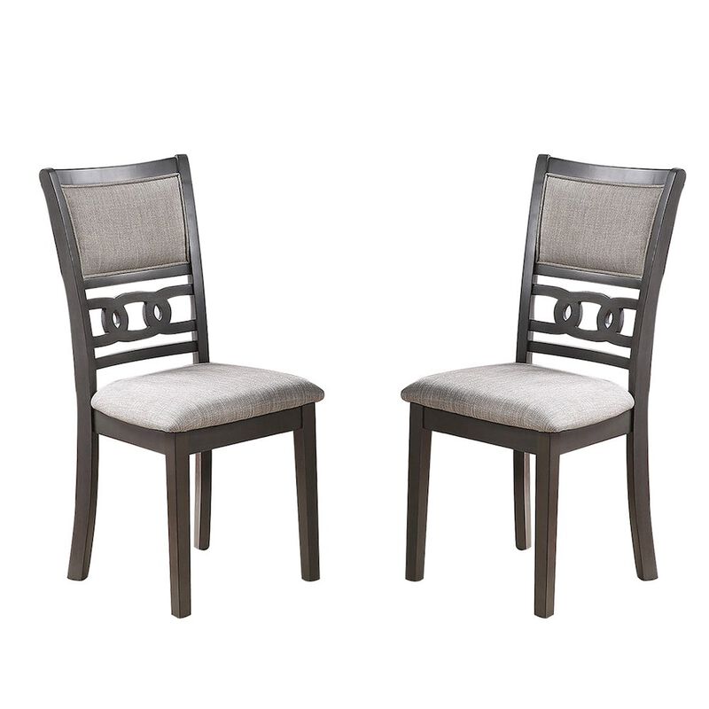 Simple Relax Set of 2 Upholstered Dining Chair image number 0