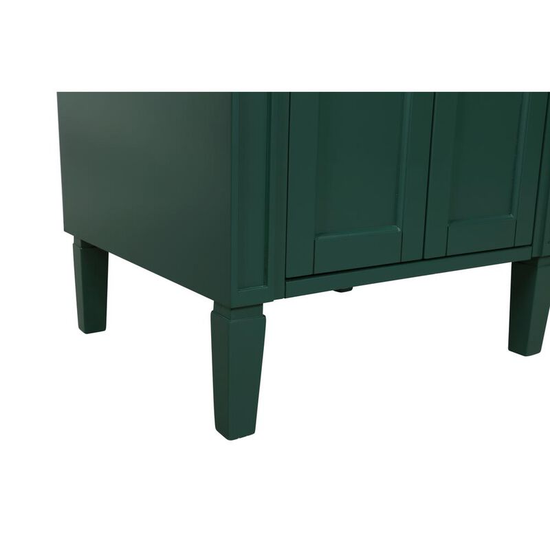 Elegant Kitchen and Bath 24 inch Single bathroom vanity in green