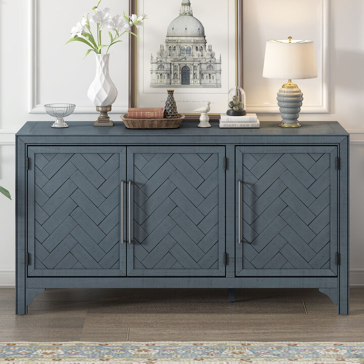 Merax Modern Storage Cabinet Sideboard with Adjustable Shelves