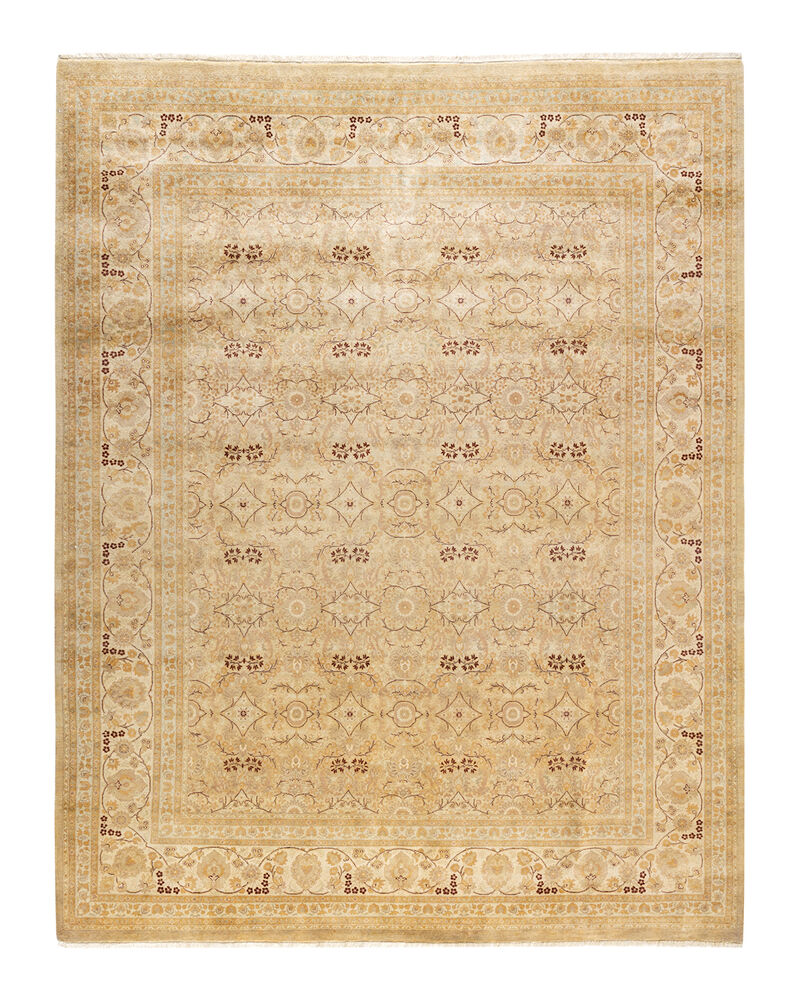 Mogul, One-of-a-Kind Hand-Knotted Area Rug  - Ivory,  8' 4" x 10' 7" image number 1